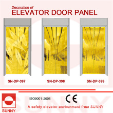 Panneau de porte de St. St Golden pour la décoration de cabine d&#39;ascenseur (SN-DP-397)